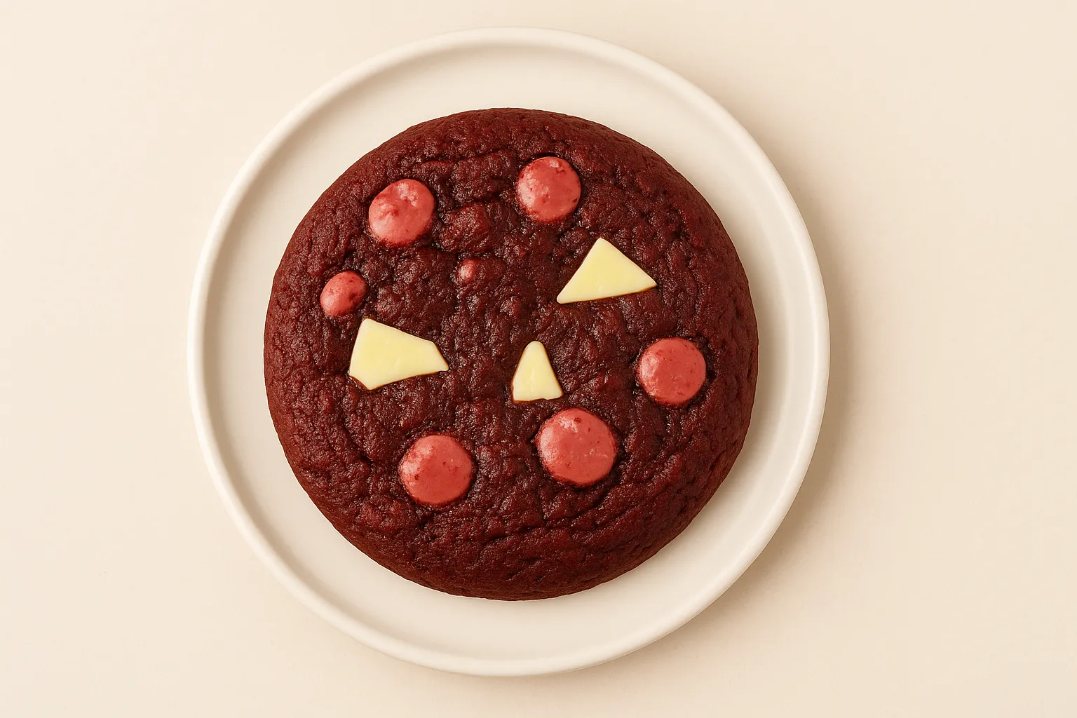 Cheesecake Stuffed Red Velvet Cookies