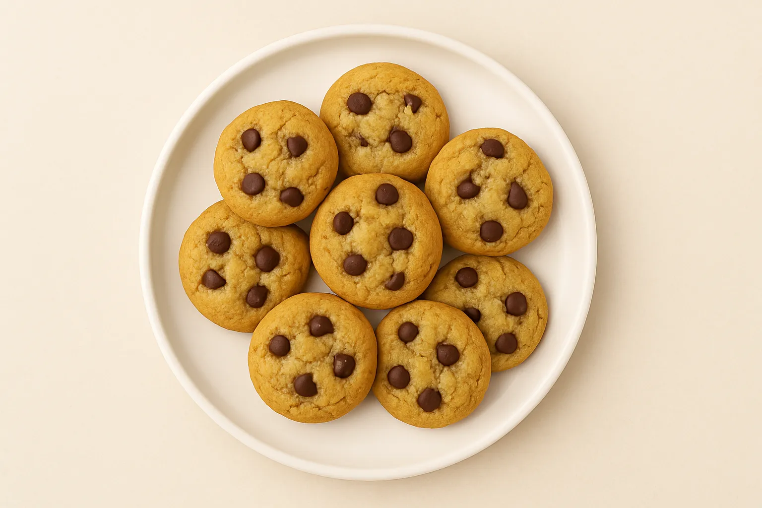 Mini Chocolate Chip Cookies