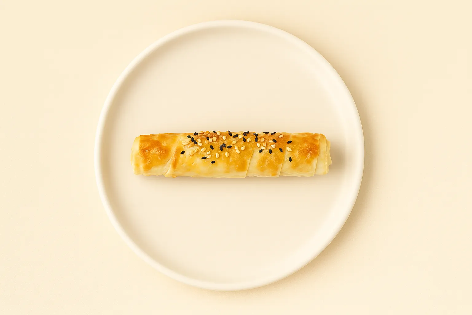 Ispanaklı Rulo Börek