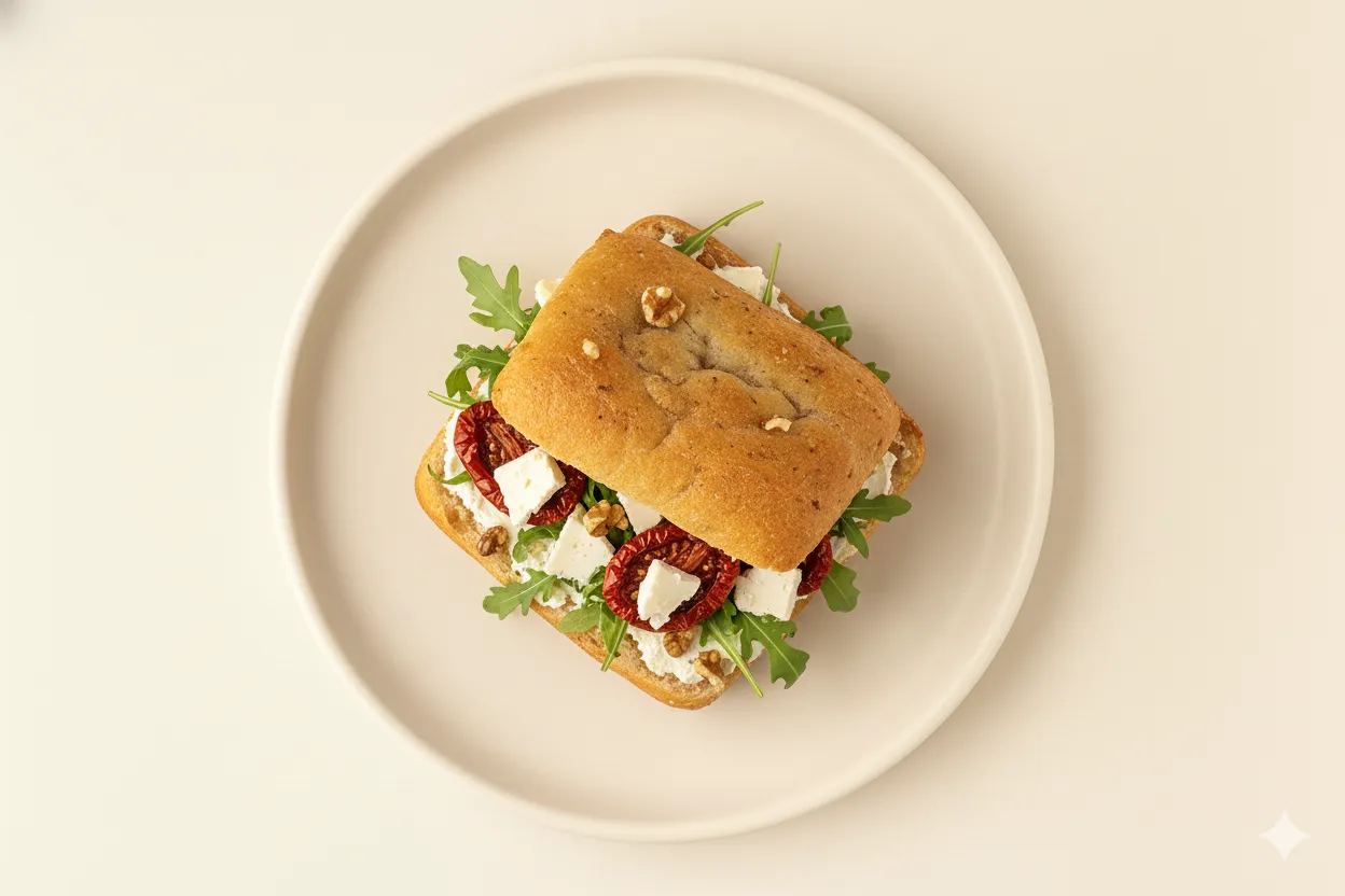 Kuru Domatesli Sandviç