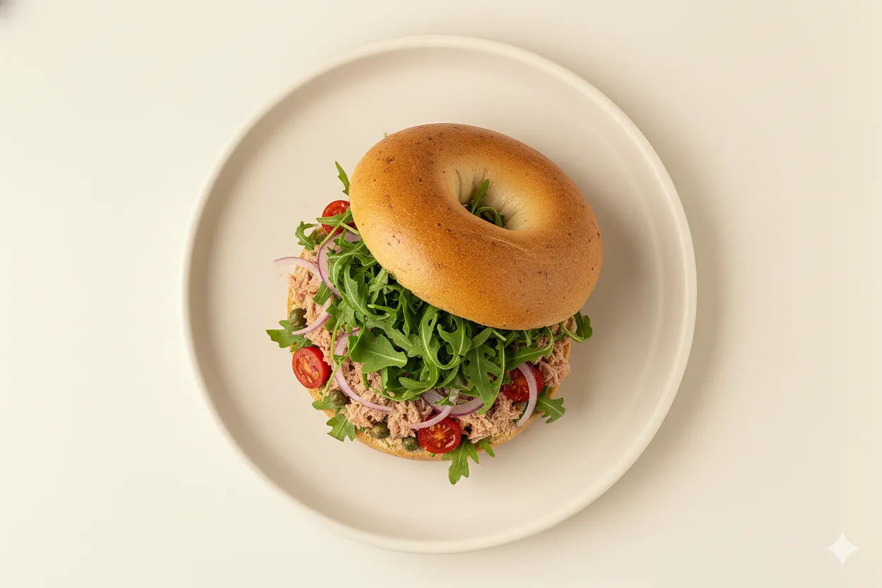 Ton Balıklı – Roka Sandviç